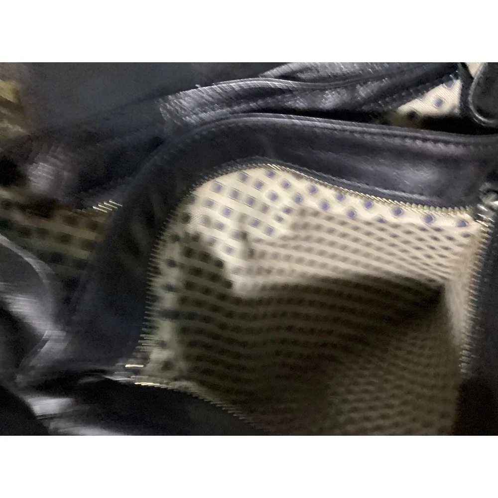 The Old Angler Italian Leather Black Backpack Flap Closure